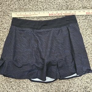 Women's Black Patterned Shorts new
